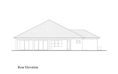 Contemporary House Plan #207-00140 Elevation Photo