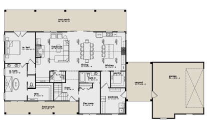 Main Floor  for House Plan #7174-00021