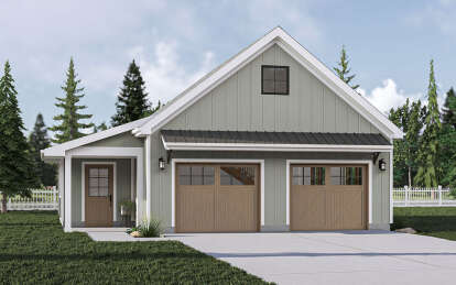 Craftsman House Plan #963-00873 Elevation Photo