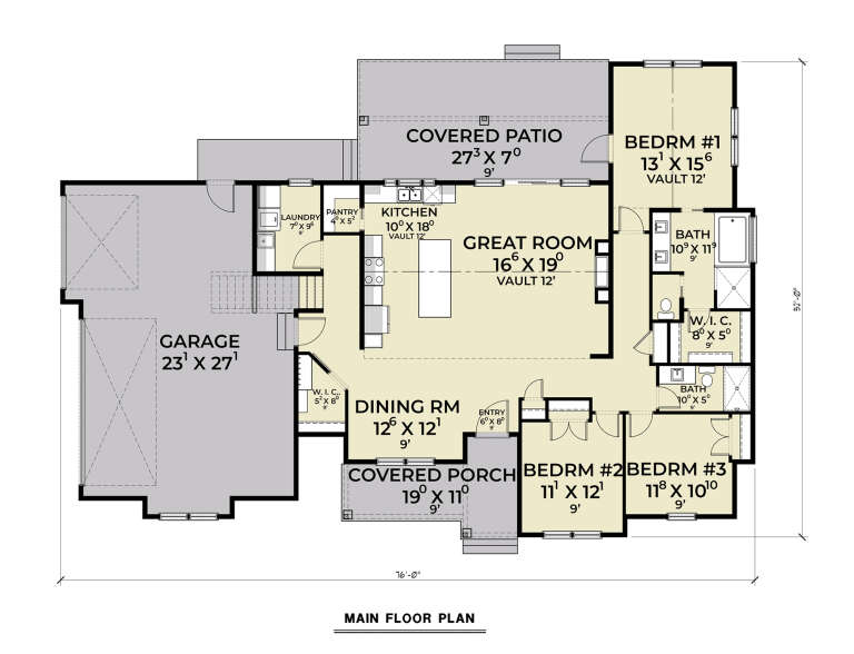 House Plan House Plan #30357 Drawing 1