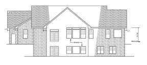 Ranch House Plan #098-00079 Elevation Photo