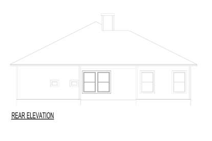 Traditional House Plan #9300-00040 Elevation Photo