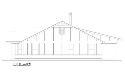 Ranch House Plan #9300-00041 Elevation Photo