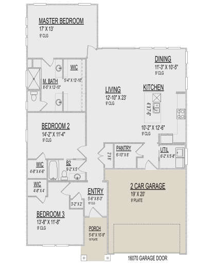 Main Floor  for House Plan #9300-00043