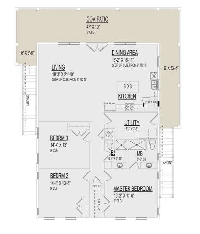 Main Floor  for House Plan #9300-00044