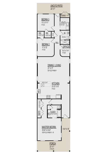 Main Floor  for House Plan #9300-00045