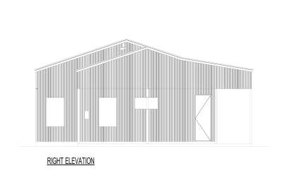 Ranch House Plan #9300-00047 Elevation Photo