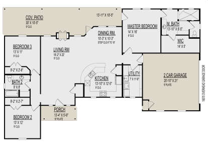 Main Floor  for House Plan #9300-00049