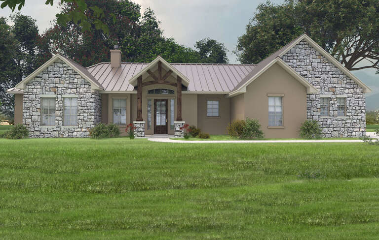 House Plan House Plan #30382 Front Elevation 