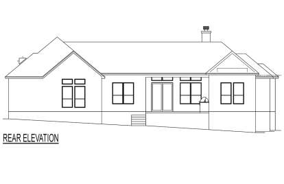 Craftsman House Plan #9300-00050 Elevation Photo