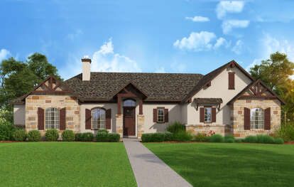 Craftsman House Plan #9300-00051 Elevation Photo