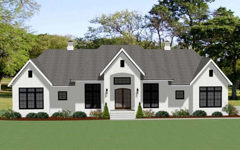 House Plan House Plan #30389 Front Elevation 