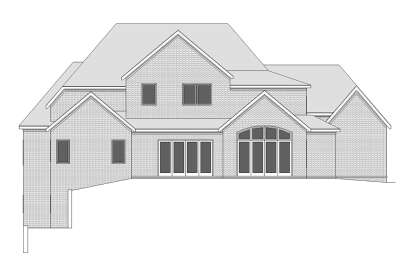 European House Plan #957-00120 Elevation Photo