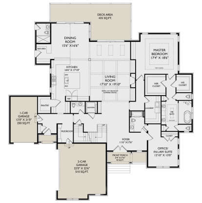 Main Floor  for House Plan #957-00120
