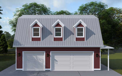 Farmhouse House Plan #2802-00270 Elevation Photo