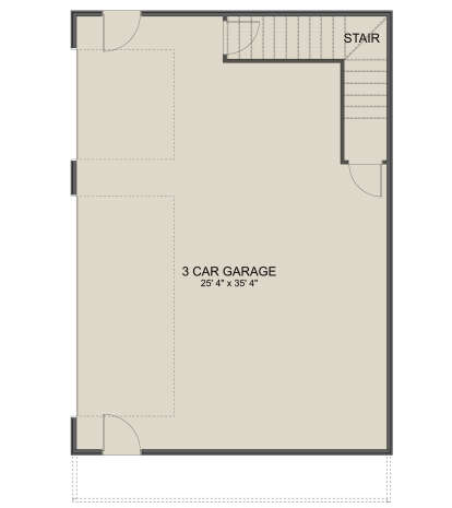 Garage for House Plan #2802-00270