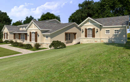 Traditional House Plan #9300-00063 Elevation Photo