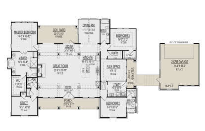 Main Floor  for House Plan #9300-00063