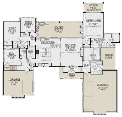 Main Floor  for House Plan #9300-00064