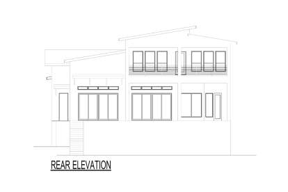 Contemporary House Plan #9300-00065 Elevation Photo