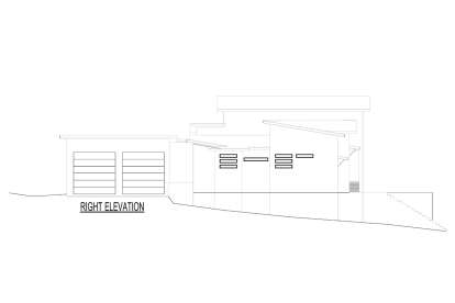 Contemporary House Plan #9300-00065 Elevation Photo