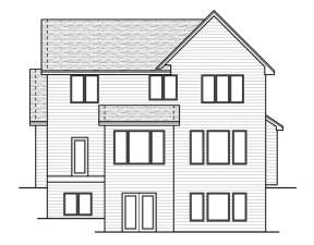 Traditional House Plan #098-00082 Elevation Photo