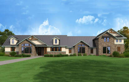 Craftsman House Plan #9300-00069 Elevation Photo