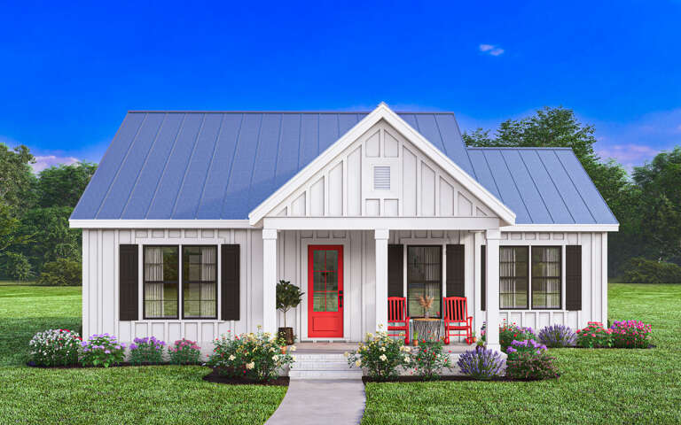 House Plan House Plan #30417 Front Elevation 