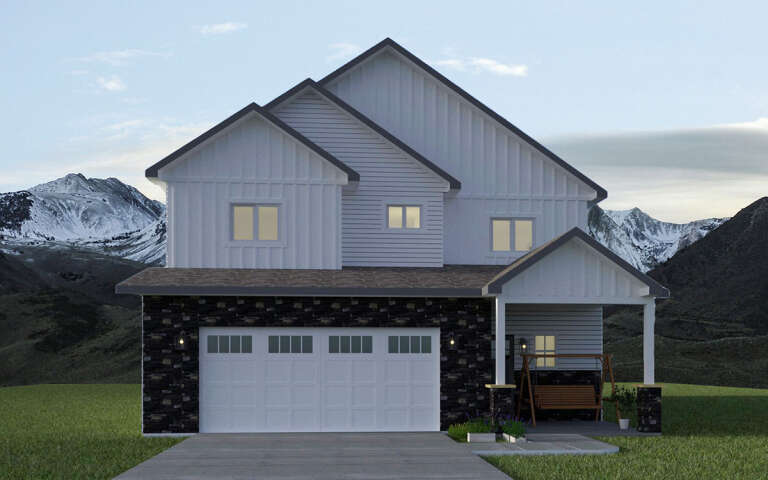 House Plan House Plan #30421 Front Elevation