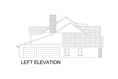 Modern Transitional House Plan #9300-00073 Elevation Photo