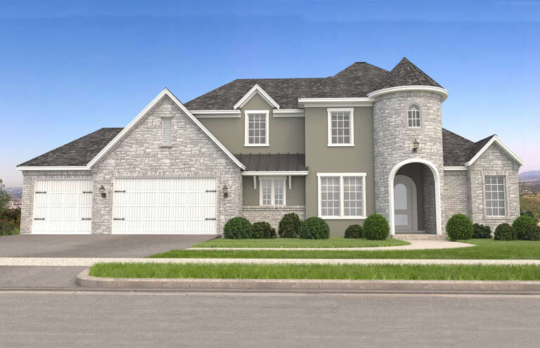 House Plan House Plan #30423 Front Elevation