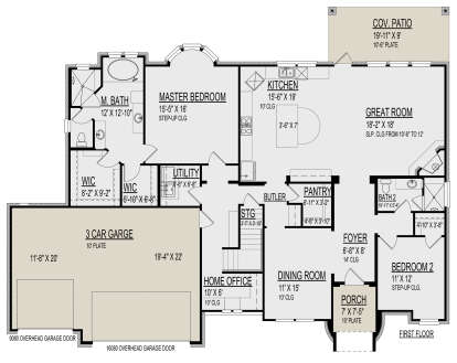 Main Floor  for House Plan #9300-00074