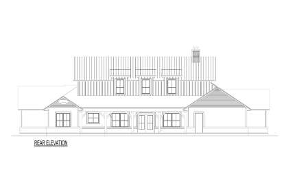 Modern Farmhouse House Plan #9300-00075 Elevation Photo