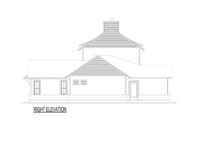 Modern Farmhouse House Plan #9300-00075 Elevation Photo