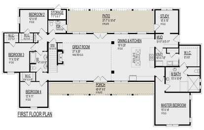 Main Floor  for House Plan #9300-00075