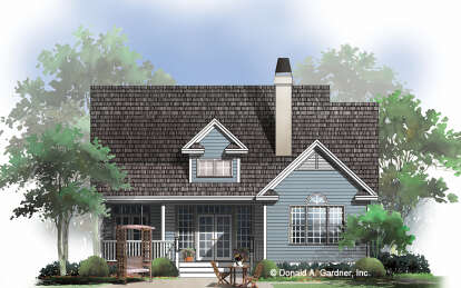 Cottage House Plan #2865-00408 Elevation Photo