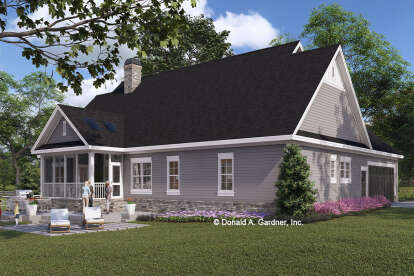 Craftsman House Plan #2865-00409 Elevation Photo