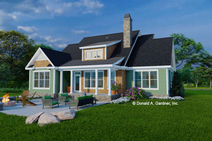 Craftsman House Plan #2865-00410 Elevation Photo