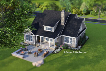 Craftsman House Plan #2865-00410 Elevation Photo