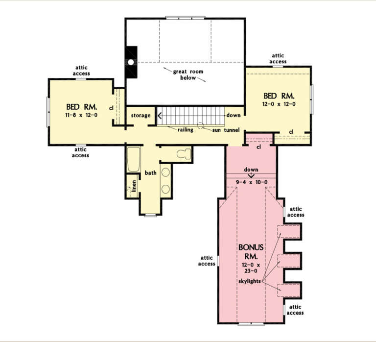 House Plan House Plan #30433 Drawing 2