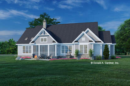 Craftsman House Plan #2865-00411 Elevation Photo