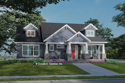 Craftsman House Plan #2865-00413 Elevation Photo
