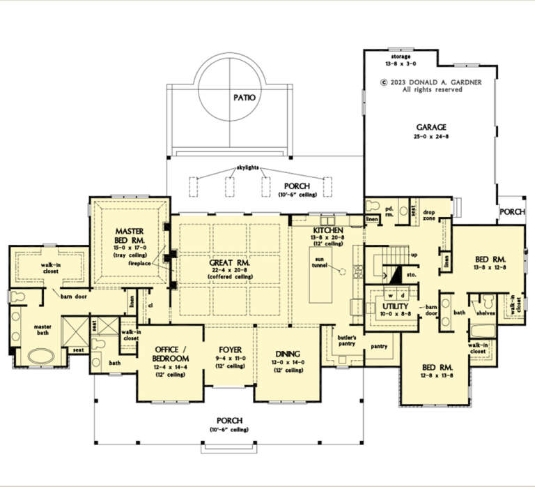 House Plan House Plan #30438 Drawing 1