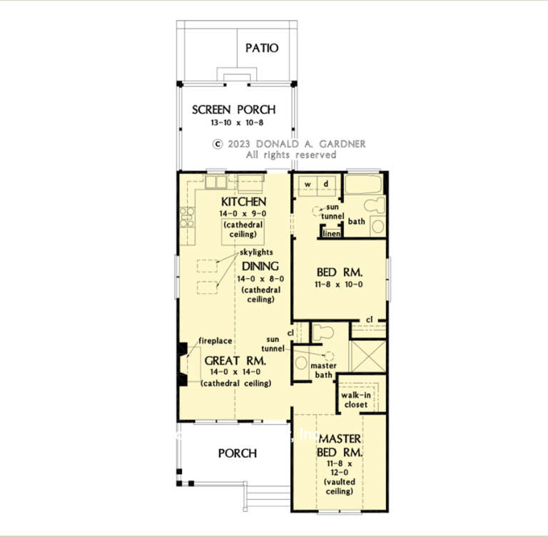 House Plan House Plan #30439 Drawing 1