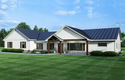 Barn House Plan #5032-00270 Elevation Photo