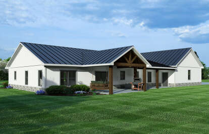 Barn House Plan #5032-00270 Elevation Photo