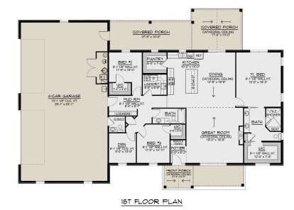 Main Floor  for House Plan #5032-00270