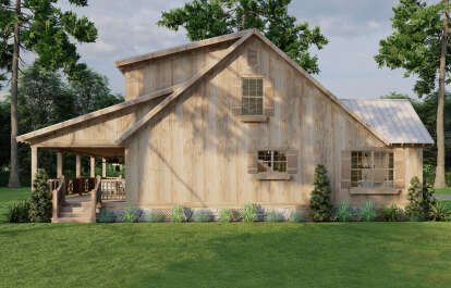 Cabin House Plan #8318-00381 Elevation Photo