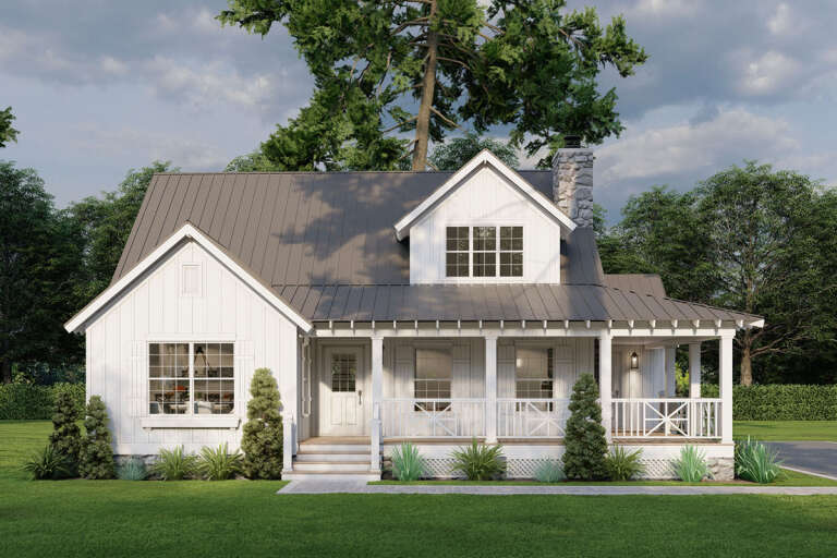 House Plan House Plan #30442 Front Elevation 