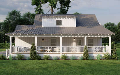 Cabin House Plan #8318-00381 Elevation Photo